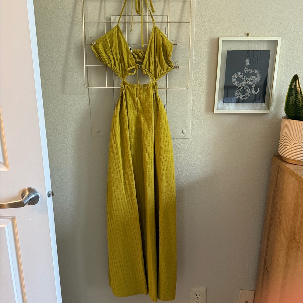 Madewell Midi Halter Dres